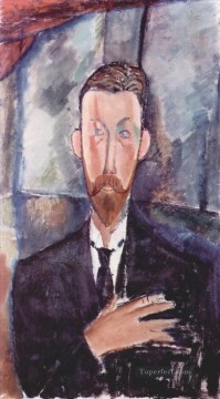 Alexander Deco Art - portrait de paul alexanders 1913 Amedeo Modigliani